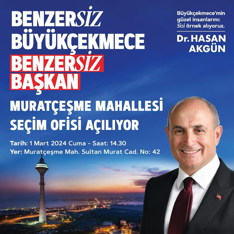 Dr. Hasan Akgün - Büyükçekmece Belediye Başkanı